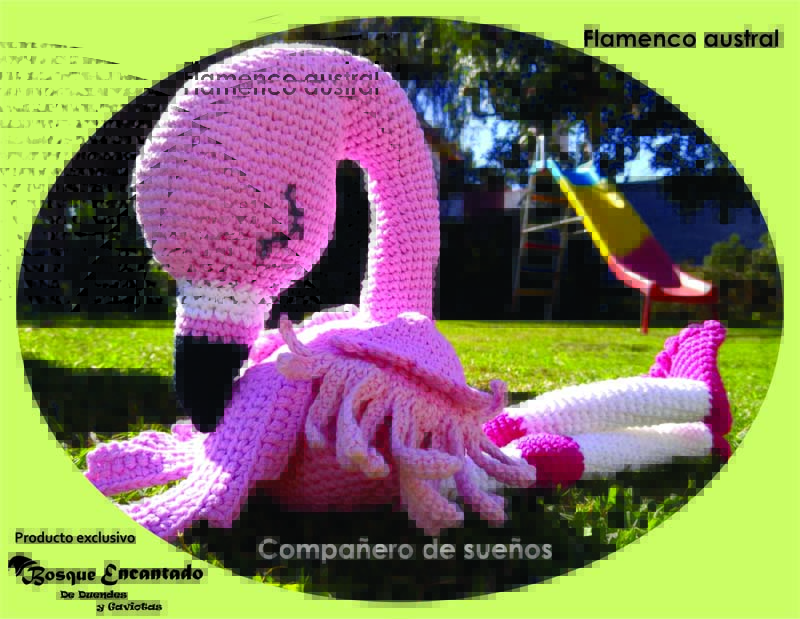 Flamenco tejido en baja 1